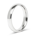 Ring ring alliance classic wedding woman man steel mirror 4mm main image