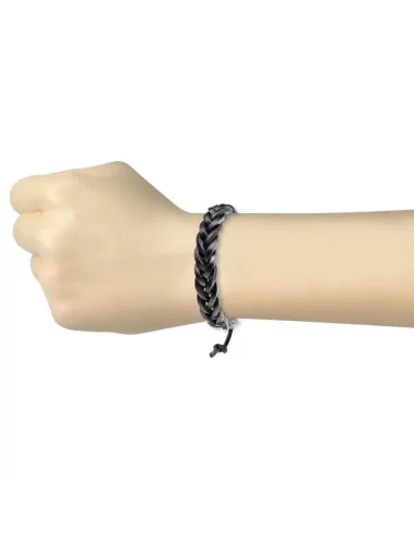 Pulseras De Cuero Pulsera De Cuero Genuino Para Hombre - Diseño De Banda única, Marrón, Ajustable (1.6 Cm) Pulseras De Caballero