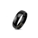 NEW SOLID BLACK TUNGSTEN MEN WOMEN MIXED COUPLE RING