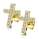 Pendientes para mujer Pendientes de Cross Latina Zircles Color Choice Pattern