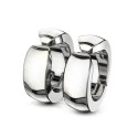 False pair Earrings Rings Man Steel with Clip