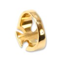 Anillo de caballero para hombre personalizable | Cross Malta Templary Gold