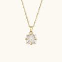 Collar de diamante imógino