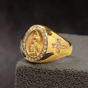 Religious ring Gold
Virgin Mary Man