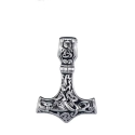 Collana in acciaio vichingo Thor Mjolnir