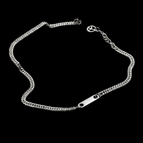 Chaine uomo maglia cubana targa personalizzabile