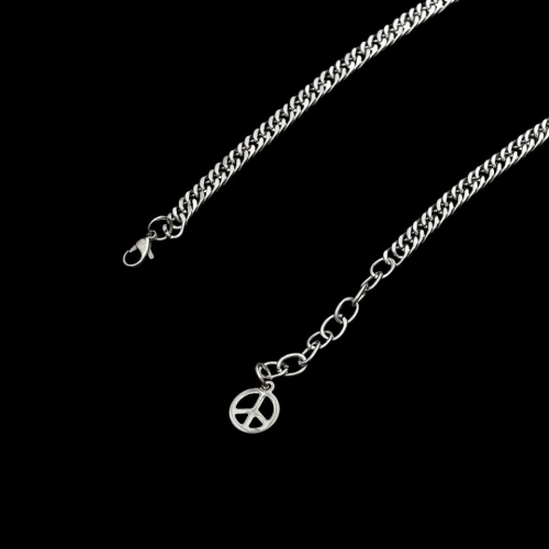 Cuban men's chain steel customizable plate 60cm 6mm