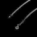 Cuban men's chain steel customizable plate 60cm 6mm
