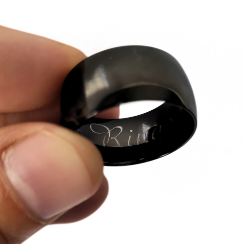 Ring für Herren aus Edelstahl, komplett...