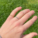 Alliance Fine 2mm Wedding Female Woman Stainless Steel Money