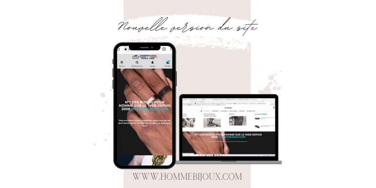 2023 eine neue Version der hommebijoux-Website