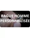 Bague homme personnalisée
