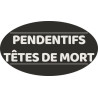 Pendentif homme tête de mort