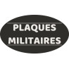 Plaque militaire homme