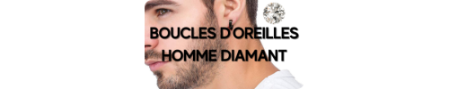 Orecchini uomo Diamond - La luminosità lorda dello zircone| HommeBijoux
