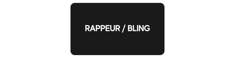 Bijoux Style Rappeur Bling