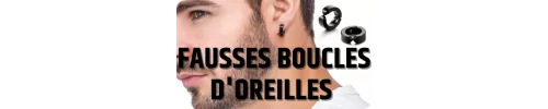 Fake earrings - Clip on earrings - Hommebijoux