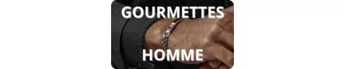 Pulsera de hombre - Pulsera de acero grabada barata para hombre - Hommebijoux