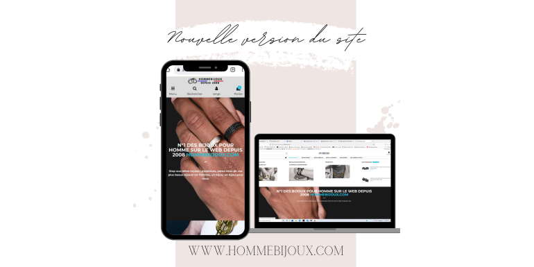 2023 une nouvelle version du site hommebijoux